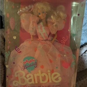 Happy Birthday Barbie non mint box